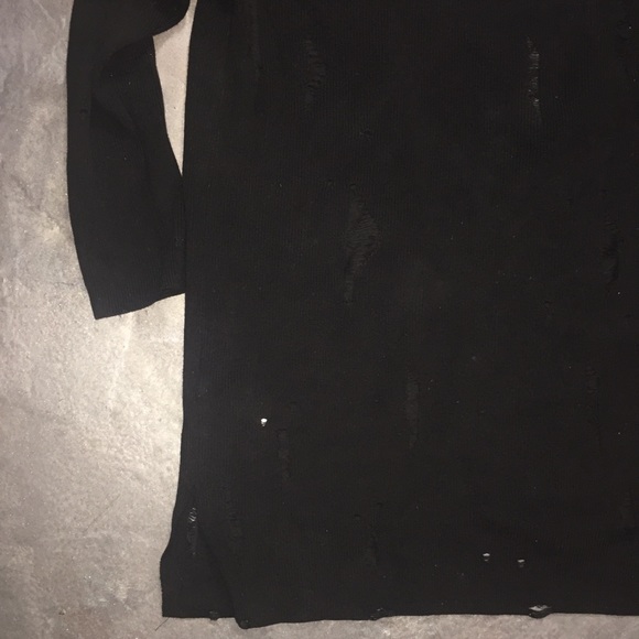 NWOT Men’s TOPMAN Distressed Cardigan - Picture 7 of 7